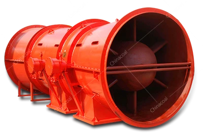 Tunnel eksplosjonssikker reversibel blåser